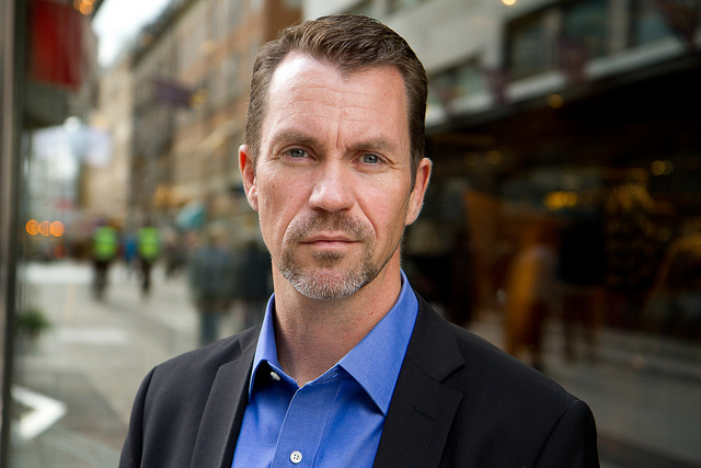 Per Geijer, säkerhetschef på Svensk Handel (Foto: Björn Mattisson)